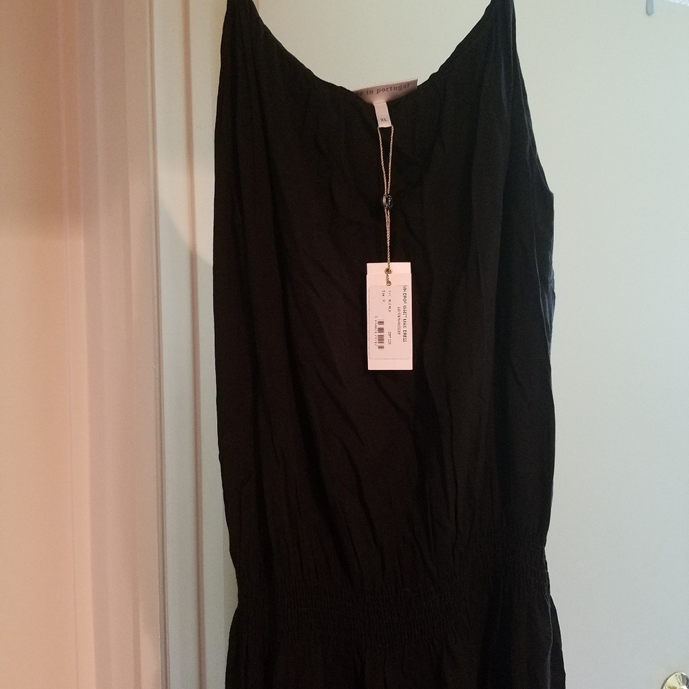 Black maxi dress